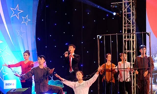 Đội thi Trường ĐH Lâm nghiệp giành giải nhất Liên hoan