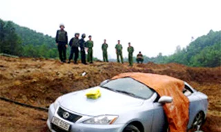 Xe của nhóm buôn ma túy