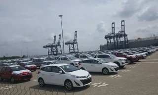 Loạt xe miễn thuế của Toyota và Mitsubishi đã về cảng Hiệp Phước