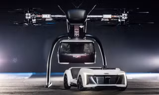 Mẫu concept "taxi bay" Pop.Up Next của Audi.