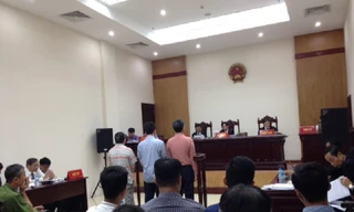 Phiên tòa xét xử phúc thẩm Giang Kim Đạt và đồng phạm.