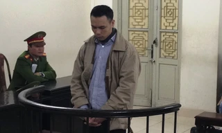 Hà Quang Thắng trước vành móng ngựa.