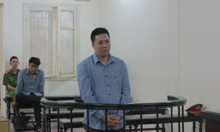 Trần Anh Tuấn tại tòa.