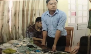 Lê Duy Phong bị bắt cùng tang vật.