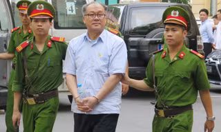 Bị cáo Phạm Công Danh tại tòa án Hà Nội.