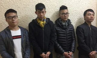 Nhóm thanh niên gây 3 vụ cướp trong một đêm.