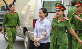 Bị cáo Nguyễn Minh Thu - nguyên TGĐ OceanBank.