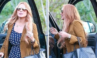‘Gái hư’ Lindsay Lohan hớn hở rời trại cai nghiện