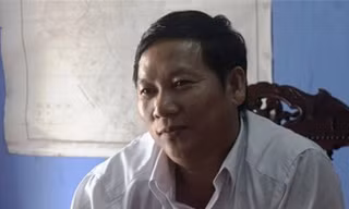 Ông Hồ Hữu Phúc thời kỳ còn đương chức Chủ tịch UBND xã Lộc Tiến, huyện Phú Lộc, tỉnh TT-Huế