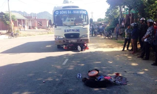 Hiện trường vụ tai nạn giao thông làm 4 người trong một gia đình thương vong