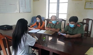 Một đối tượng thông tin thất thiệt liên quan dịch bệnh từng bị lực lượng nghiệp vụ Công an TT-Huế mời làm việc và xử lý hành chính vào giữa tháng 3/2020. (ảnh minh họa)
