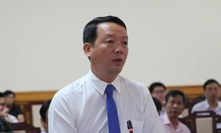 Ông Phan Thiên Định, tân Bí thư Thành ủy Huế. Ảnh: Võ Ngọc Thạnh