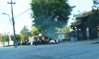 Một phần các chướng ngại vật đã được dời đi