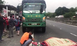 Hiện trường vụ tai nạn giao thông