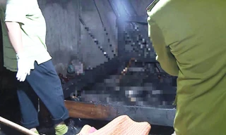 Hiện trường kinh hoàng vụ cháy làm 3 bố con thiệt mạng.