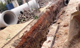 Công trường nơi nam công nhân gặp nạn tử vong