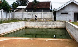 Bể bơi Thủy Dương thời điểm mới đầu tư xây dựng (ảnh Ngọc Văn)