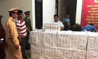 1.500 gói thuốc lá Jet nhập lậu đã bị Công an thành phố Huế tạm giữ