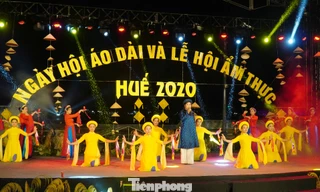 Ngày hội áo dài Huế 2020 là "đại tiệc" về trình diễn áo dài lớn nhất từ trước đến nay tại Huế.