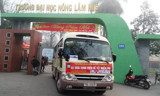 Gần 500 sinh viên được đưa đón miễn phí về tận quê xa đón Tết