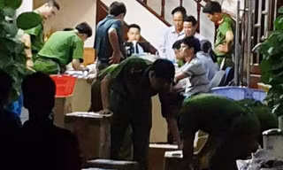 Công an điều tra, khám xét trụ sở DNTN Tuyết Liêm do nghi vấn đơn vị này mua bán hóa đơn trái phép