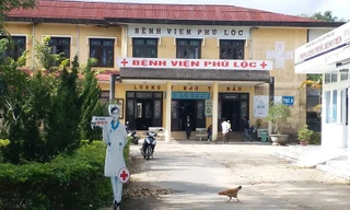 Bệnh viện huyện Phú Lộc, nơi vừa xảy ra sự cố y khoa nghiêm trọng làm hai người tử vong