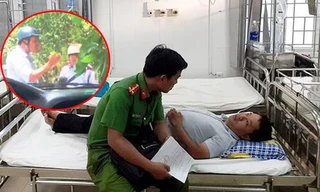 Nhân viên sang chiết gas hành hung phóng viên