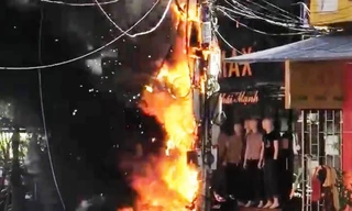 Hiện trường vụ cháy