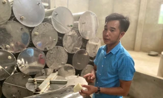 Làm bình nóng lạnh độc đáo, chàng trai dân tộc Tày kiếm hàng tỉ đồng mỗi năm 