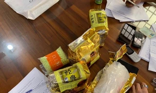 Lượng lớn ma tuý bị thu giữ.