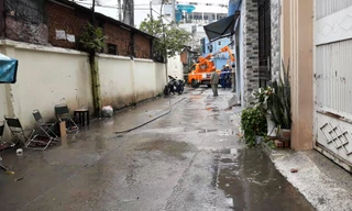 Hiện trường vụ việc.