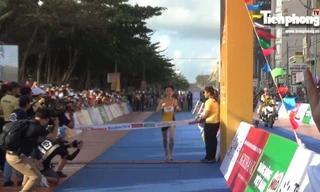 Khoảng khắc đáng nhớ ở đích đến Tiền Phong Marathon 2019
