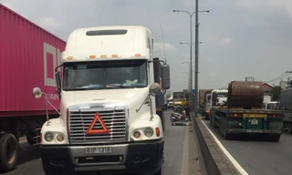 Hiện trường tai nạn.