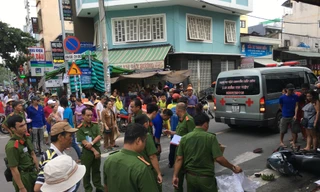 Hiện trường vụ việc.