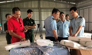 Các sản phẩm giả mạo xuất xứ Việt Nam bị phát hiện.