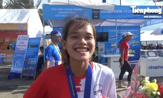 Cảm xúc nhà vô địch Tiền Phong Marathon 2019