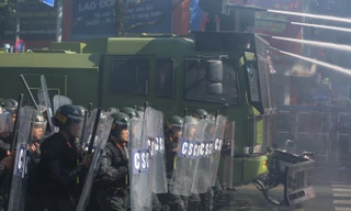 Buổi diễn tập sáng 15/12.