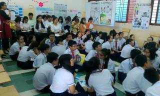 Nhiều trường học được xây mới góp phần giảm tải cho các trường học hiện hữu.