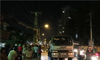 Hiện trường tai nạn.