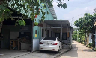 Khu vực ông Thành và người thân xây nhà không phép.