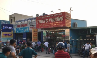 Tiệm vàng xảy ra vụ cướp.