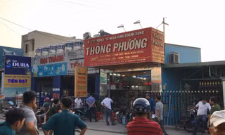 Tiệm vàng xảy ra vụ cướp.