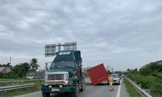 Hiện trường tai nạn.