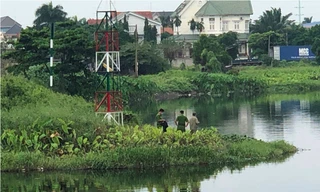 Lực lượng chức năng xử lý vụ việc.