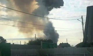 Nổ kho đạn ở căn cứ quân sự Nga, 12 người bị thương