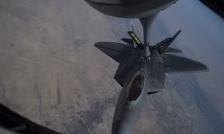 Tiêm kích F-22 của Không quân Mỹ xuất hiện trở lại ở Syria