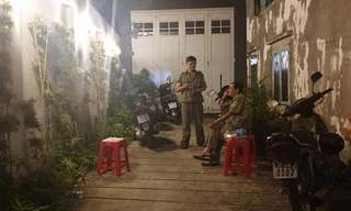 Lực lượng chức năng phong tỏa, khám nghiệm hiện trường vụ hỏa hoạn khiến 2 bé trai tử vong