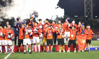 Quỹ hỗ trợ Tài năng trẻ Việt Nam tặng thưởng đội U22 Việt Nam 250 triệu đồng