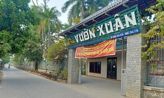 Khu sinh thái Vườn Xuân lợi dụng dự án nông nghiệp để sử dụng đất sai mục đích. Ảnh: Huy An 