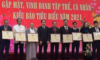 Vinh danh 33 tập thể, 45 cá nhân kiều bào có nhiều đóng góp vào sự phát triển đất nước 
